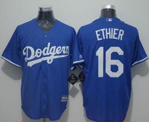 Los Angeles Dodgers #16 Andre Ethier Blue New Cool Base Stitched Baseball Jersey