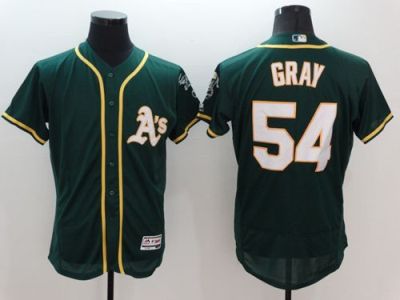 Oakland Athletics #54 Sonny Gray Green Flexbase Authentic Collection Stitched Baseball Jersey Oakland Athletics #54 Sonny Gray Green Flexbase Authentic Collection Stitched Baseball Jersey