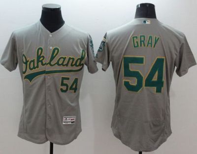 Oakland Athletics #54 Sonny Gray Grey Flexbase Authentic Collection Stitched Baseball Jersey Oakland Athletics #54 Sonny Gray Grey Flexbase Authentic Collection Stitched Baseball Jersey