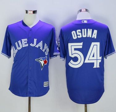 Toronto Blue Jays #54 Roberto Osuna Blue New Cool Base 40th Anniversary Stitched Baseball Jersey