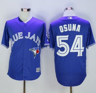 Toronto Blue Jays #54 Roberto Osuna Blue New Cool Base 40th Anniversary Stitched Baseball Jersey Toronto Blue Jays #54 Roberto Osuna Blue New Cool Base 40th Anniversary Stitched Baseball Jersey
