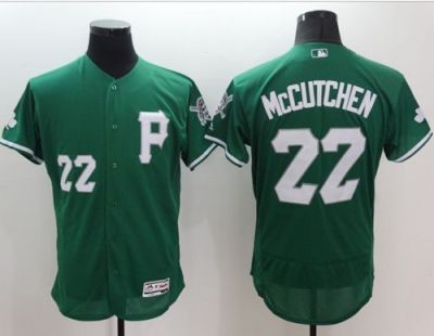 Pittsburgh Pirates #22 Andrew McCutchen Green Celtic Flexbase Authentic Collection Stitched Baseball Jersey