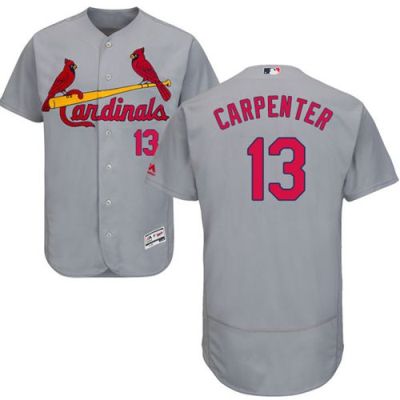 St Louis Cardinals #13 Matt Carpenter Grey Flexbase Authentic Collection Stitched Baseball Jersey St Louis Cardinals #13 Matt Carpenter Grey Flexbase Authentic Collection Stitched Baseball Jersey