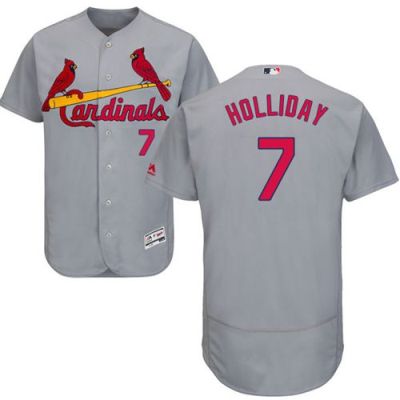 St Louis Cardinals #7 Matt Holliday Grey Flexbase Authentic Collection Stitched Baseball Jersey