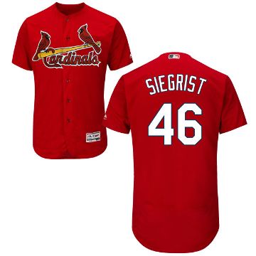 St Louis Cardinals #46 Kevin Siegrist Men's Majestic Red Flexbase Authentic Collection Jersey St Louis Cardinals #46 Kevin Siegrist Men's Majestic Red Flexbase Authentic Collection Jersey
