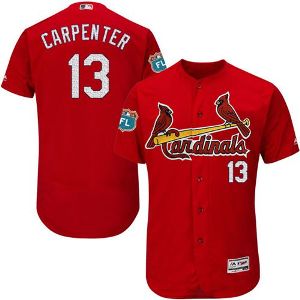 St Louis Cardinals #13 Matt Carpenter Red Flexbase Authentic Collection On-Field Spring Training Stitched Baseball Jersey