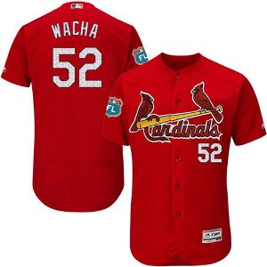 St Louis Cardinals #52 Michael Wacha Red Flexbase Authentic Collection On-Field Spring Training Stitched Baseball Jersey