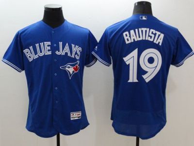Toronto Blue Jays #19 Jose Bautista Blue Flexbase Authentic Collection Stitched Baseball Jersey