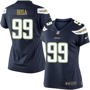 Women's Nike San Diego Chargers #99 Joey Bosa Navy Blue Color Stitched NFL New Limited Jersey