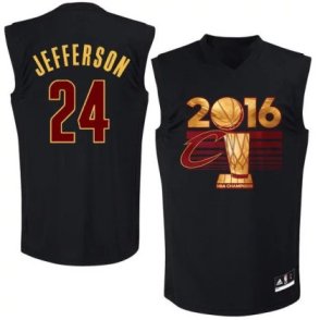 #24 Mens Cleveland Cavaliers Richard Jefferson Adidas Black 2016 Authentic NBA Finals Champions Jersey #24 Mens Cleveland Cavaliers Richard Jefferson Adidas Black 2016 Authentic NBA Finals Champions Jersey