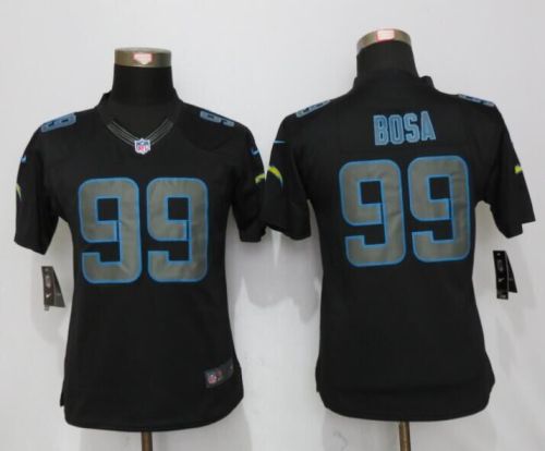 Womens San Diego Chargers #99 Joey Bosa New Nike Black Impact Limited Stitched NFL Jerseys