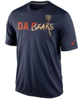 Mens Chicago Bears Nike Navy -Gold Collection T-Shirt