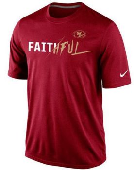 Mens San Francisco 49ers Nike Scarlet -Gold Collection T-Shirt