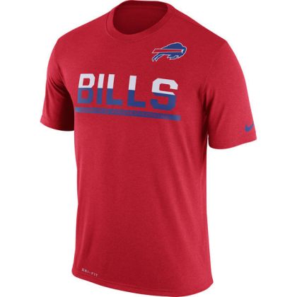 Mens T-Shirt_NFL Buffalo Bills Nike Red Team Practice Legend Performance Dri-FIT T-Shirt
