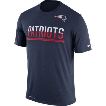 Mens T-Shirt_NFL New England Patriots Nike Navy Team Practice Legend Performance Dri-FIT T-Shirt