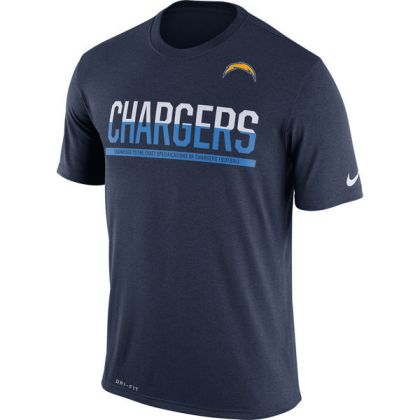 Mens T-Shirt_NFL San Diego Chargers Nike Navy Team Practice Legend Performance Dri-FIT T-Shirt
