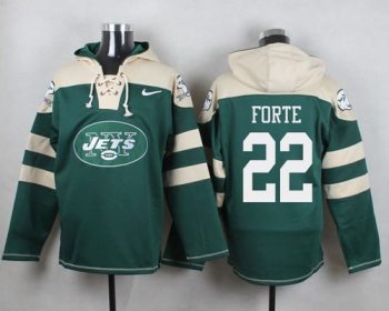 Nike New York Jets #22 Matt Forte Green Player Pullover NFL Hoodie