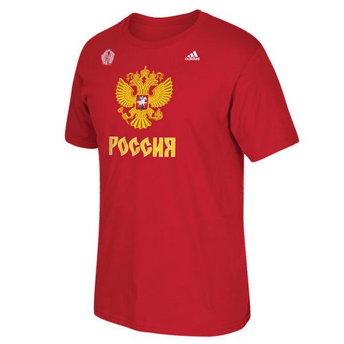 Adidas World Cup Of Hockey T-Shirt Logo - NHL Red