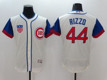 Mens Chicago Cubs #44 Anthony Rizzo Cream Stitched 2016 Flexbase Authentic Baseball Jersey Mens Chicago Cubs #44 Anthony Rizzo Cream Stitched 2016 Flexbase Authentic Baseball Jersey