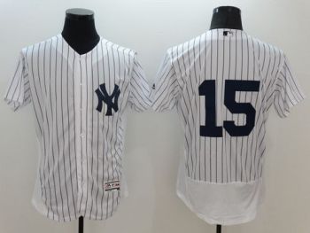 Mens New York Yankees #15 Thurman Munson White Stitched 2016 Flexbase Authentic Baseball Jersey