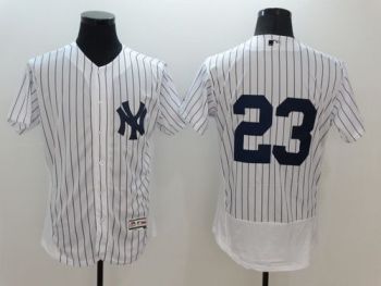 Mens New York Yankees #23 Don Mattingly White Stitched 2016 Flexbase Authentic Baseball Jersey Mens New York Yankees #23 Don Mattingly White Stitched 2016 Flexbase Authentic Baseball Jersey