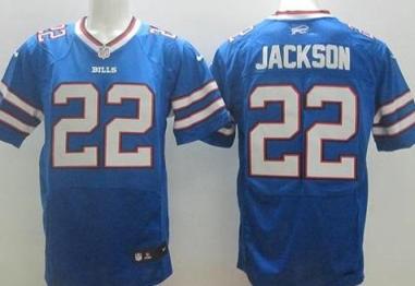 Nike Buffalo Bills #22 Fred Jackson Royal Blue Team Color Men's Stitched NFL Elite Jersey