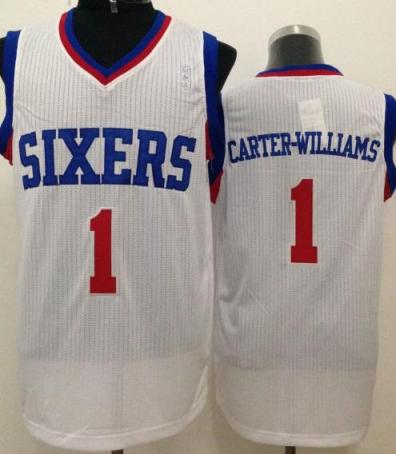 Philadelphia 76ers 1 Michael Carter Williams White Revolution 30 NBA Jersey