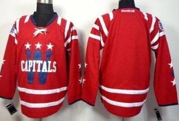 Washington Capitals Blank 2015 Winter Classic Red Stitched NHL Jersey