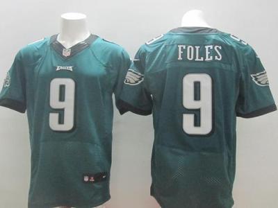 Nike Philadelphia Eagles #9 Nick Foles Midnight Green Team Color Men's Stitched NFL Elite Jersey New
