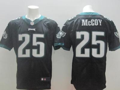 Nike Philadelphia Eagles #25 LeSean McCoy Black Alternate Men's Stitched NFL Elite Jersey New