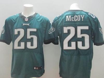 Nike Philadelphia Eagles #25 LeSean McCoy Midnight Green Team Color Men's Stitched NFL Elite Jersey New