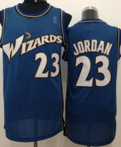 Washington Wizards 23 Michael Jordan Blue Stitched Revolution 30 NBA Jersey