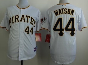 Pittsburgh Pirates #44 Tony Watson White Cool Base Stitched MLB Jersey