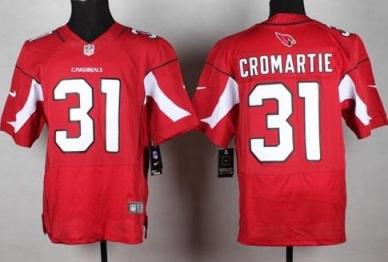 Nike Arizona Cardinals #31 Antonio Cromartie Red Team Color Men's Stitched NFL Elite Jersey
