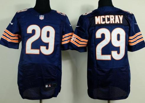 Nike Chicago Bears #29 Danny McCray Blue Elite NFL Jerseys
