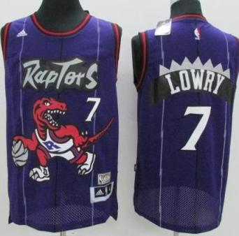 Toronto Raptors 7 Kyle Lowry Purple NBA Jerseys
