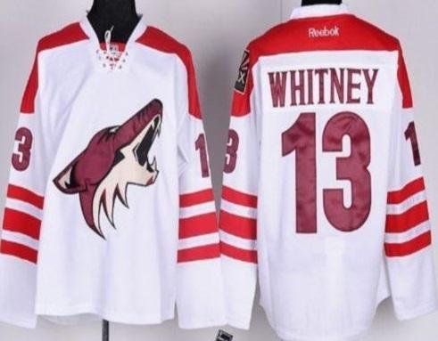 Phoenix Coyotes 13 Ray Whitney White NHL Jerseys
