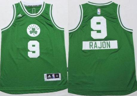 Youth Boston Celtics #9 Rajon Rondo Green 2014-15 Christmas Day Stitched NBA Jersey