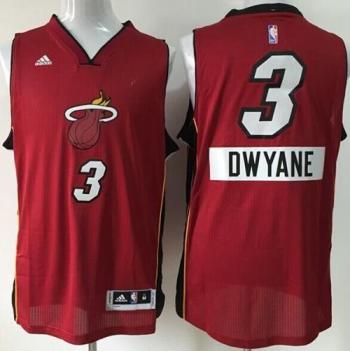 Youth Miami Heat #3 Dwyane Wade Red 2014-15 Christmas Day Stitched NBA Jersey