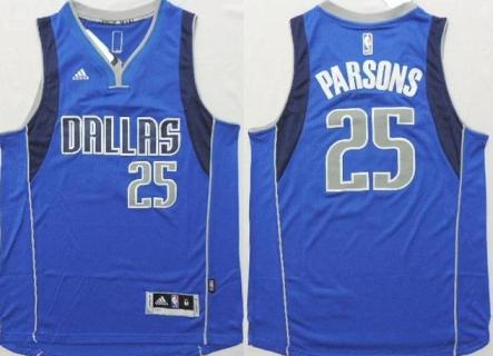 Dallas Mavericks #25 Chandler Parsons Sky Blue Stitched Revolution 30 NBA Jersey 2015 New Style