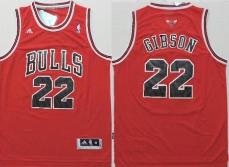Chicago Bulls #22 Taj Gibson Red Revolution 30 Stitched NBA Jersey