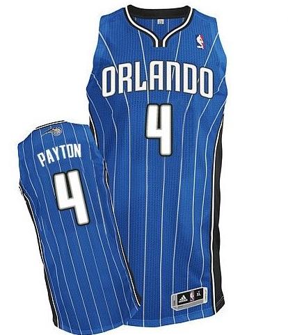 Orlando Magic #4 Elfrid Payton Blue Stitched Revolution 30 NBA Jersey
