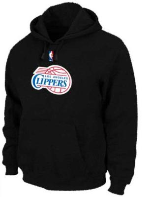 Mens Los Angeles Clippers Black Pullover Hoodie