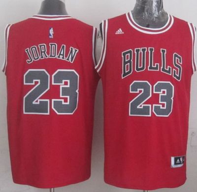 Chicago Bulls #23 Michael Jordan Red Stitched Revolution 30 NBA Jersey New Style