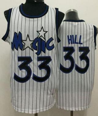Orlando Magic #33 Grant Hill White Throwback Stitched NBA Jersey Orlando Magic #33 Grant Hill White Throwback Stitched NBA Jersey