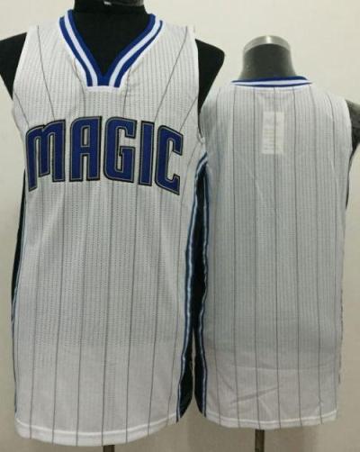 Orlando Magic Blank White Revolution 30 Stitched NBA Jersey