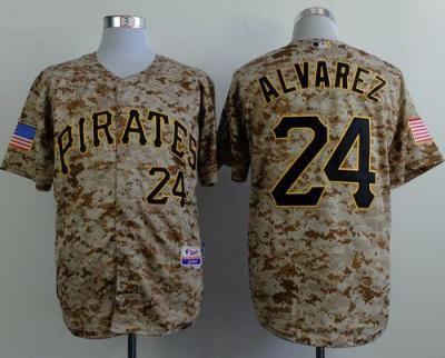 Pittsburgh Pirates #24 Pedro Alvarez Camo Alternate Cool Base Stitched Baseball Jersey