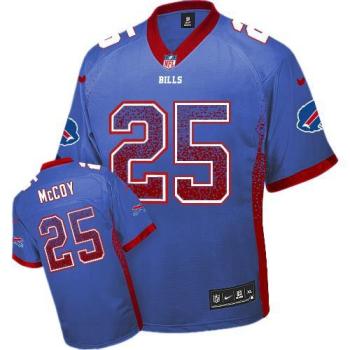 Nike Buffalo Bills #25 LeSean McCoy Royal Blue NFL Elite Drift Fashion Jersey