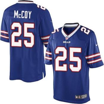 Youth Nike Buffalo Bills #25 LeSean McCoy Royal Blue Stitched NFL Limited Jersey