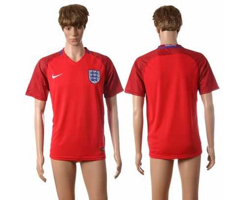 England Blank Away Soccer Country Jersey